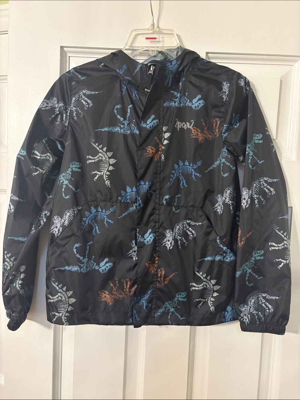 Deux par Deux Kids packable windbreaker/ rain jacket